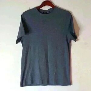 Michael Kors Gray Crew Neck Short Sleeve Tee